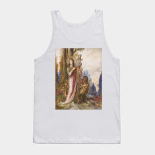 Poet And Satyrs by Gustave Moreau Tank Top